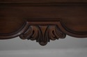 38438EC: KARGES French Walnut Long Console Table