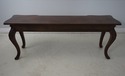 38438EC: KARGES French Walnut Long Console Table