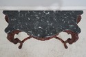 L63318EC: French Louis XV Style Marble Top Carved 