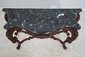 63317EC: French Louis XV Style Carved Console w. M