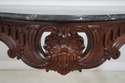 63317EC: French Louis XV Style Carved Console w. M