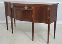 L71826: POTHAST BROTHERS Inlaid Mahogany Federal S
