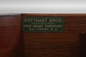 L71826: POTHAST BROTHERS Inlaid Mahogany Federal S