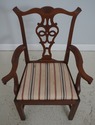 71844: Pair Of ELDRED WHEELER Cherry Chippendale S