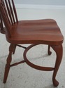 L71863: Set of 6 Solid Cherry Brace Back Windsor C
