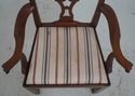 71844: Pair Of ELDRED WHEELER Cherry Chippendale S
