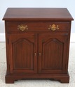 71814: HENKEL HARRIS Cherry 2 Door Nightstand