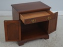 71814: HENKEL HARRIS Cherry 2 Door Nightstand