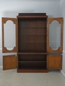 71600: BAKER Satinwood Neoclassical China Cabinet