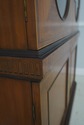 71600: BAKER Satinwood Neoclassical China Cabinet