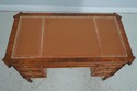 71703: Italian Small Leather Top Walnut Writing De