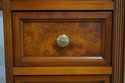 71703: Italian Small Leather Top Walnut Writing De