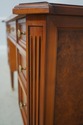 71703: Italian Small Leather Top Walnut Writing De