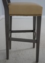 71847: Set of 6 LEE Faux Leather Seat Bar Stools