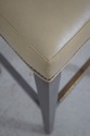 71847: Set of 6 LEE Faux Leather Seat Bar Stools