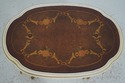 L71848: Vintage French Louis XIV Paint Decorated &