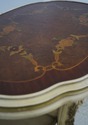 L71848: Vintage French Louis XIV Paint Decorated &