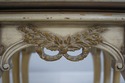 L71848: Vintage French Louis XIV Paint Decorated &
