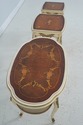 L71848: Vintage French Louis XIV Paint Decorated &