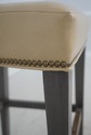 71847: Set of 6 LEE Faux Leather Seat Bar Stools