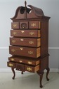 71875: HENKEL HARRIS Cherry Philadelphia Highboy