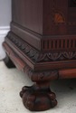 F29347EC: WALTHAM Antique Carved & Inlaid Mahogany