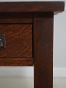 71319: STICKLEY Mission Oak 2 Drawer Desk