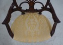 63115EC: Adam Style Carved Mahogany Open Armchair