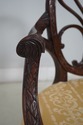 63115EC: Adam Style Carved Mahogany Open Armchair