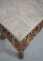 63140EC: MAITLAND SMITH Highly Carved Marble Top C