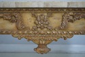 63140EC: MAITLAND SMITH Highly Carved Marble Top C