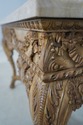 63140EC: MAITLAND SMITH Highly Carved Marble Top C