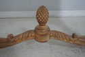 63140EC: MAITLAND SMITH Highly Carved Marble Top C