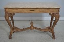 63140EC: MAITLAND SMITH Highly Carved Marble Top C