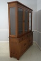 66798: STICKLEY Mission Oak 3 Door China Cabinet