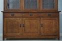 66798: STICKLEY Mission Oak 3 Door China Cabinet