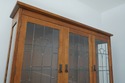 66798: STICKLEY Mission Oak 3 Door China Cabinet