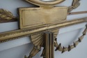 67024: French Style Brass Candelabra Arm Wall Mirr