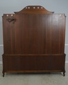 71854: KARGES French Louis XV Walnut China Cabinet