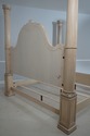 71940: HENREDON King Size Column Poster Bed