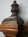 71933: HENREDON King Size Victorian Style Walnut B