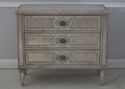 71843: Pair HOOKER Hollywood Regency 3 Drawer Comm