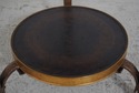 L53965: Round French Empire Etched Bronze Top Guer