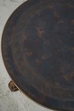 L53965: Round French Empire Etched Bronze Top Guer