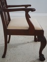 L71928: Set of 8 BAKER Chippendale Clawfoot Mahoga