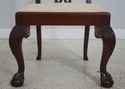 L71928: Set of 8 BAKER Chippendale Clawfoot Mahoga