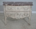 L71897: French Style Chinoiserie Carved Marble Top