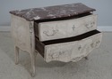 L71897: French Style Chinoiserie Carved Marble Top
