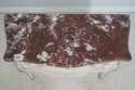 L71897: French Style Chinoiserie Carved Marble Top