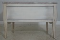 L71897: French Style Chinoiserie Carved Marble Top